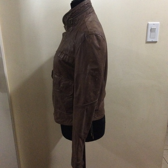 💗True Religion World Tour Rocker leather jacket💗 - Picture 5 of 16